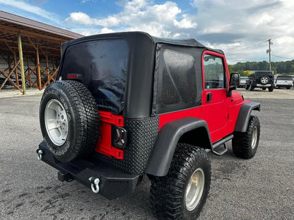 Raxiom Gladiator LED Tail Lights; Black Housing; Smoked Lens (76-06 Jeep CJ7, Wrangler YJ & TJ)