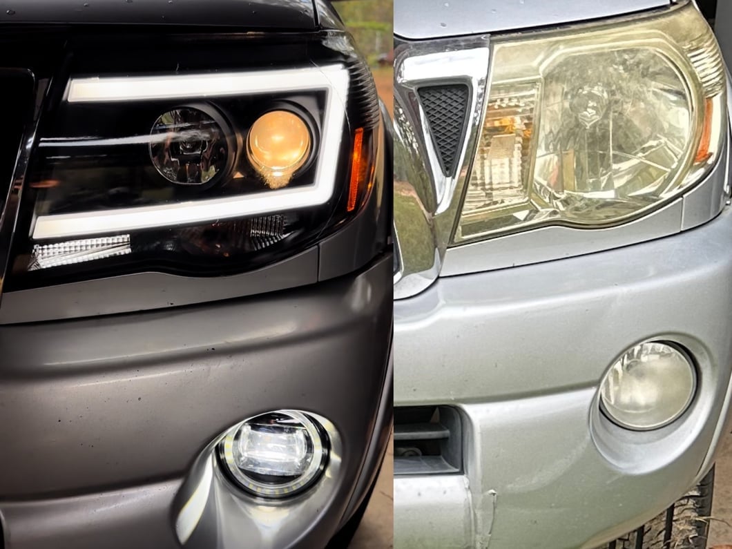 Raxiom Axial Series LED Angel Eye Fog Lights (05-11 Tacoma)