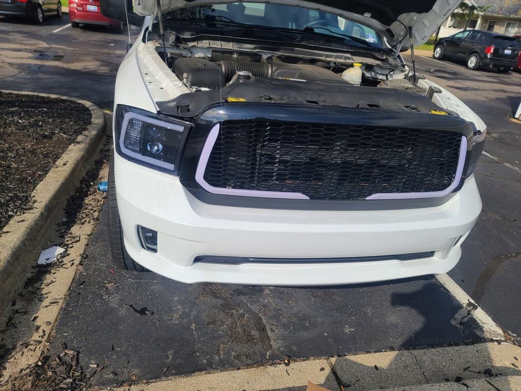 Raxiom Axial Series LED Fog Lights with LED DRL (13-18 RAM 1500, Excluding Rebel)
