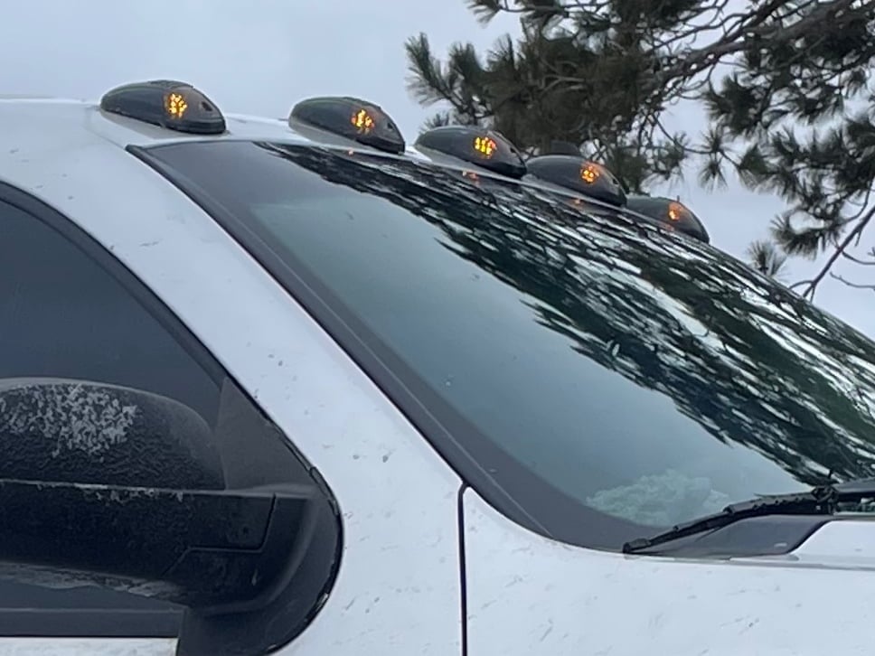 Raxiom Axial Series Roof Cab Marker Lights (Universal; Some Adaptation May Be Required)