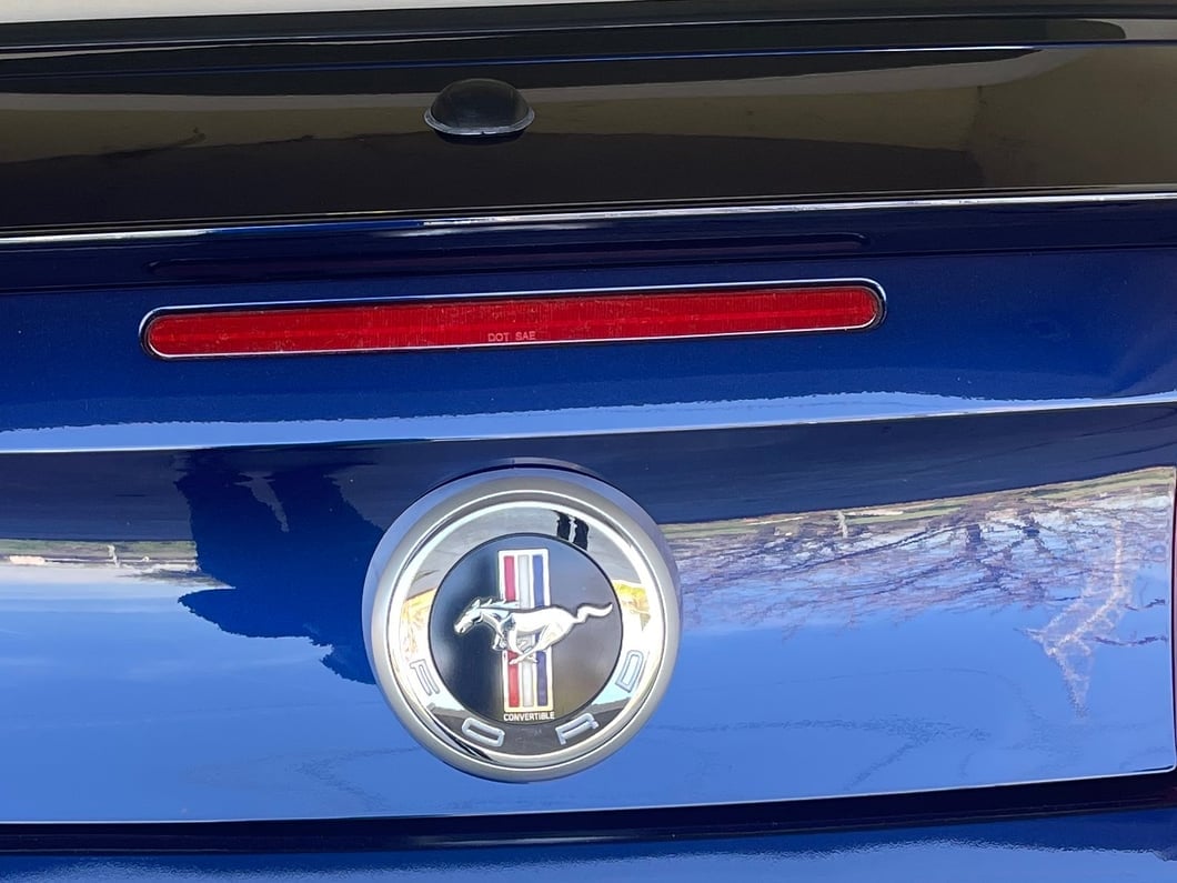 Raxiom Axial Series LED Third Brake Light; Red Lens (10-14 Mustang)