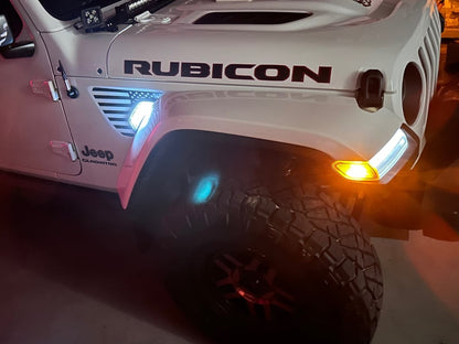 Raxiom Axial Series LED Side Marker Lights (20-25 Jeep Gladiator JT)