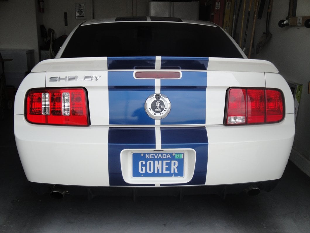 Raxiom Coyote Tail Lights; Chrome Housing; Red/Clear Lens (05-09 Mustang)