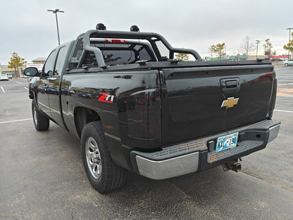 Raxiom Axial Series LED Tail Lights; Black Housing; Smoked Lens (07-13 Silverado 1500)