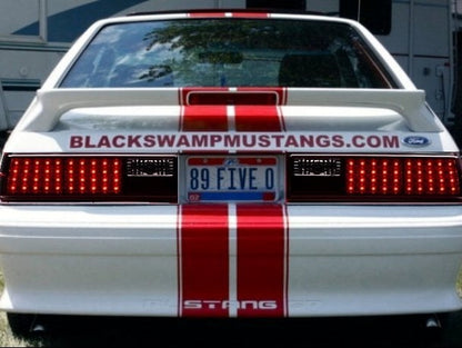 Raxiom Axial Series Smoked LED Tail Lights (87-93 Mustang)