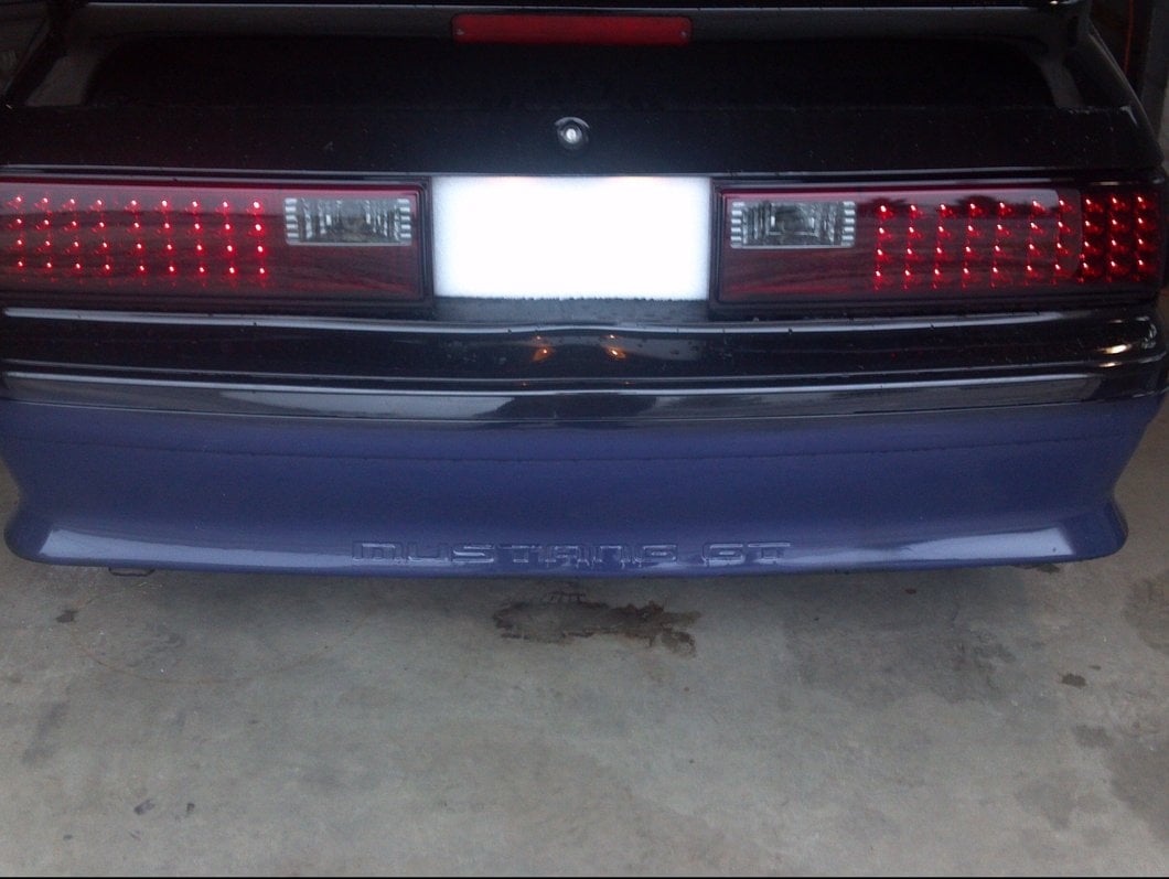 Raxiom Axial Series Smoked LED Tail Lights (87-93 Mustang)