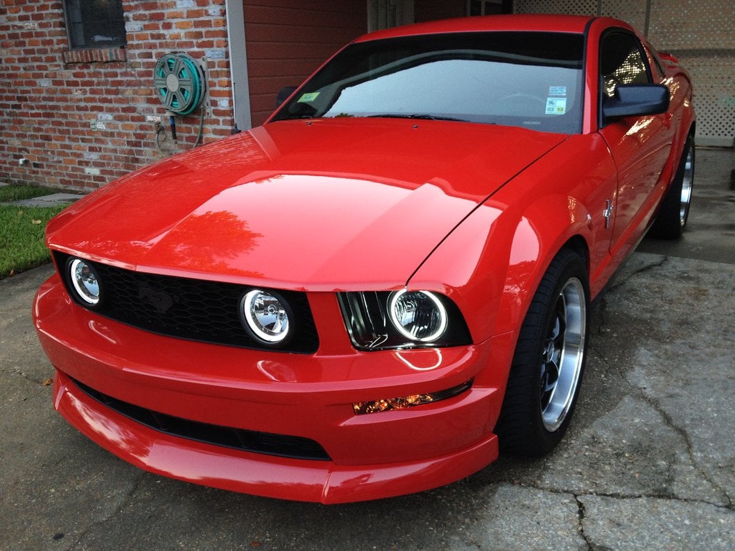 Raxiom LED Halo Fog Lights; Smoked (05-12 Mustang GT)