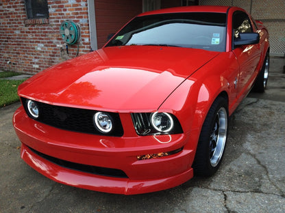 Raxiom LED Halo Fog Lights; Smoked (05-12 Mustang GT)