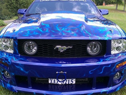 Raxiom LED Halo Fog Lights; Chrome (05-12 Mustang GT)