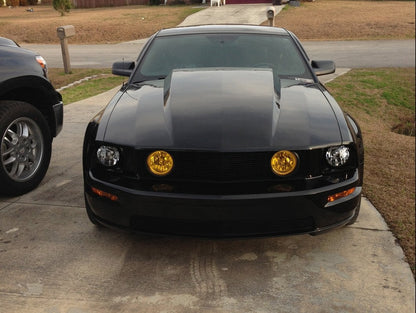 Raxiom Fog Lights; Yellow (05-12 Mustang GT)