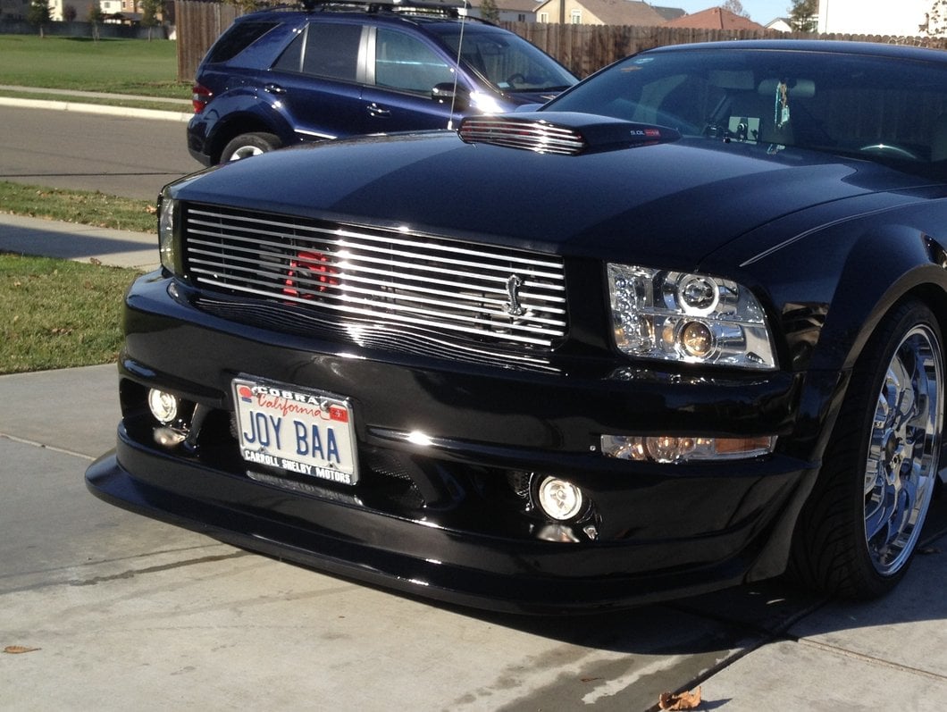 Raxiom LED Halo Projector Headlights; Chrome Housing; Clear Lens (05-09 Mustang w/ Factory Halogen Headlights, Excluding GT500)