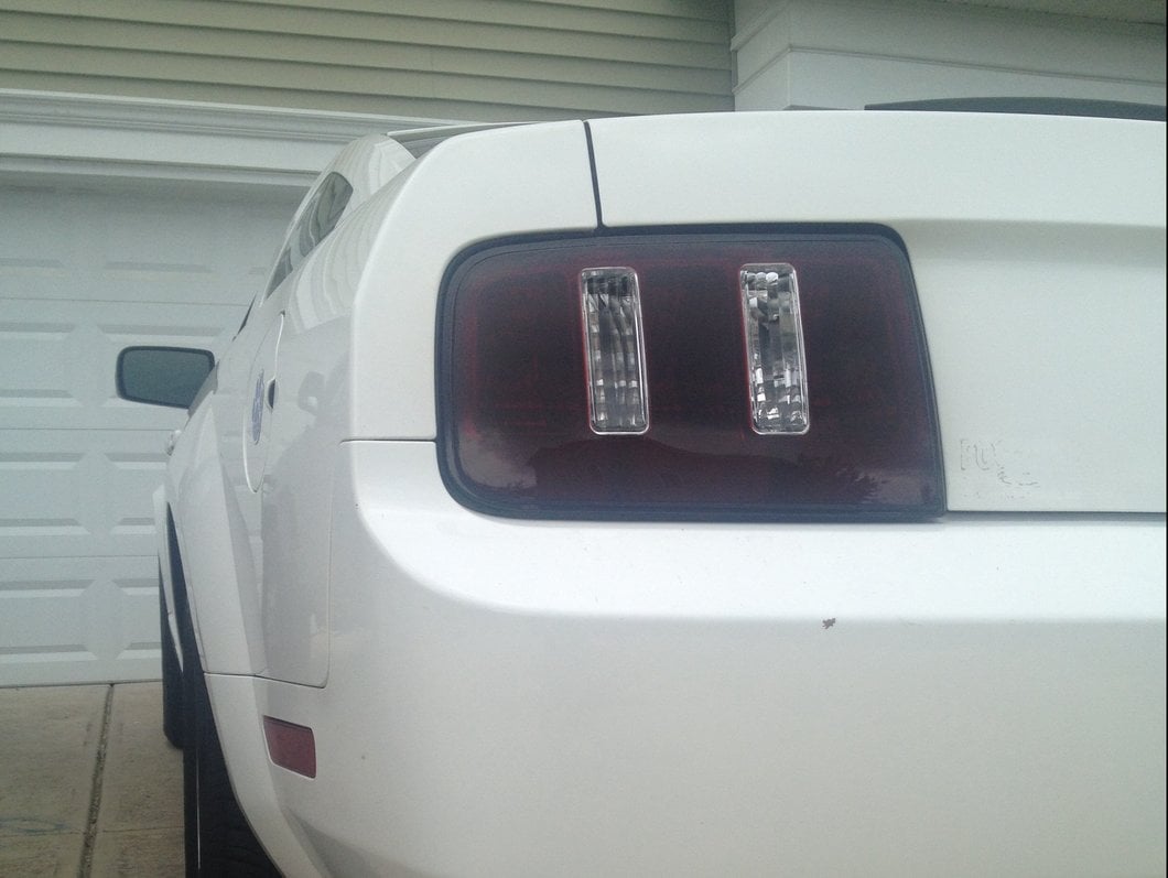 Raxiom Coyote Tail Lights and Sequential Tail Light Kit; Smoked (05-09 Mustang)