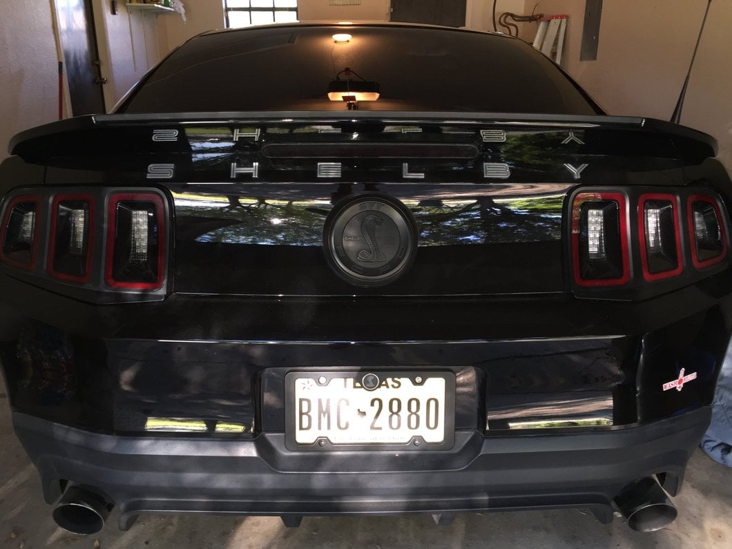 Raxiom Tail Light Conversion Trim (10-12 Mustang)