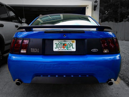 Raxiom Tail Lights and Sequential Tail Light Kit; Black Housing; Smoked Lens (99-04 Mustang, Excluding 99-01 Cobra)