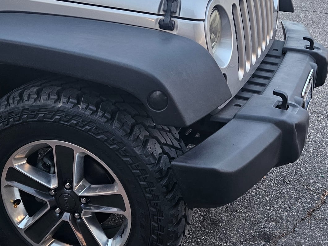 Raxiom Axial Series White LED Side Marker Lights; Smoked (07-18 Jeep Wrangler JK)