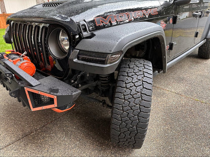 Raxiom Axial Series LED Side Marker Lights; Smoked (20-25 Jeep Gladiator JT)