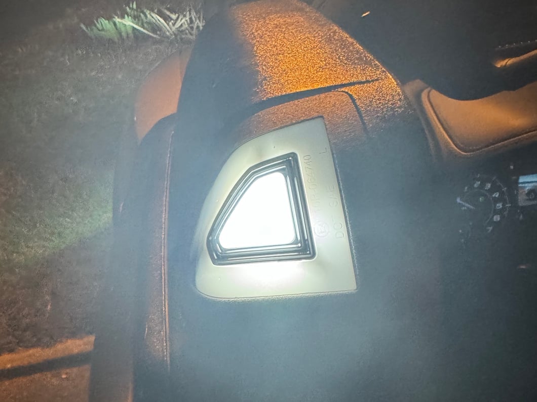 Raxiom Axial Series LED Mirror Turn Signal for OE 4-Pin Mirrors; Smoked (21-24 RAM 1500)