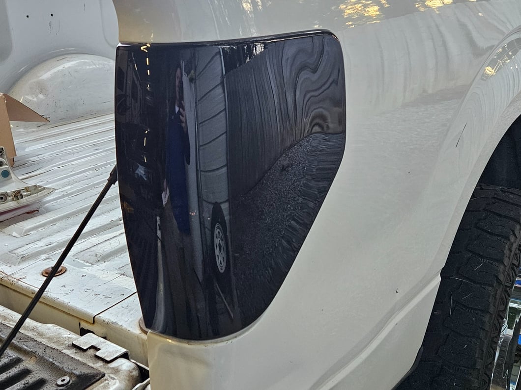 Raxiom Axial Series LED Tail Lights; Black Housing; Smoked Lens (09-14 F-150 Styleside)