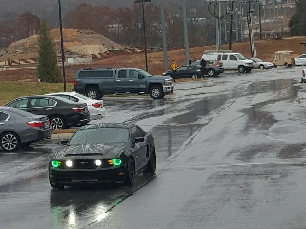 Raxiom LED Fog Lights; Clear (05-12 Mustang GT)