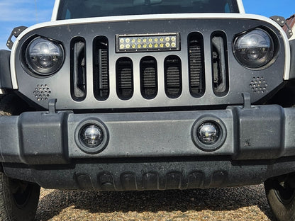 Raxiom Axial Series LED Fog Lights (07-18 Jeep Wrangler JK w/o 10th Anniversary Metal Bumper)
