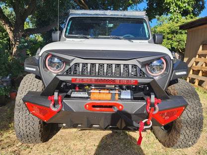 Raxiom 52-Inch Dual Row LED Light Bar with Windshield Mounting Brackets (18-25 Jeep Wrangler JL, Excluding Mojave, 392, and 4XE)