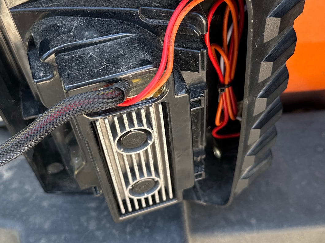Raxiom Axial Series Trident LED Tail Lights; Black Housing; Smoked Lens (07-18 Jeep Wrangler JK)