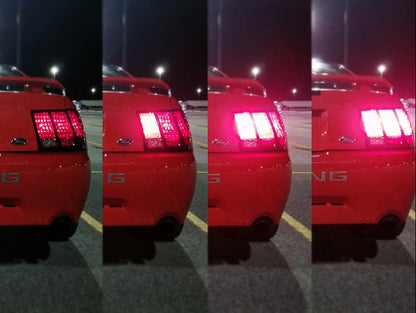 Raxiom Sequential Tail Light Kit; Plug-and-Play Harness (96-04 Mustang, Excluding 99-01 Cobra)