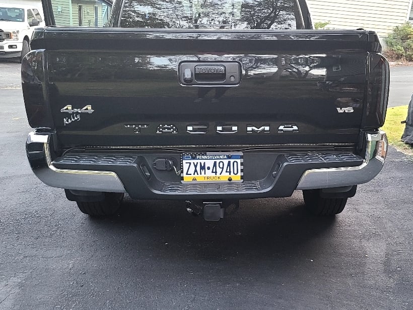 Raxiom Axial Series LED Tail Lights; Black Housing; Smoked Lens (16-23 Tacoma)