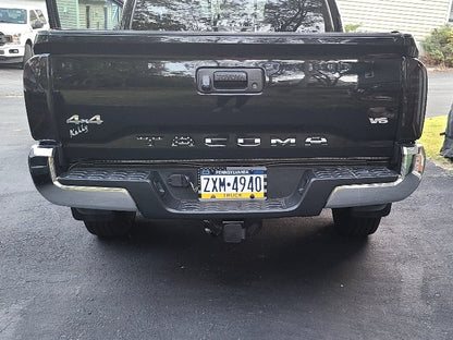 Raxiom Axial Series LED Tail Lights; Black Housing; Smoked Lens (16-23 Tacoma)