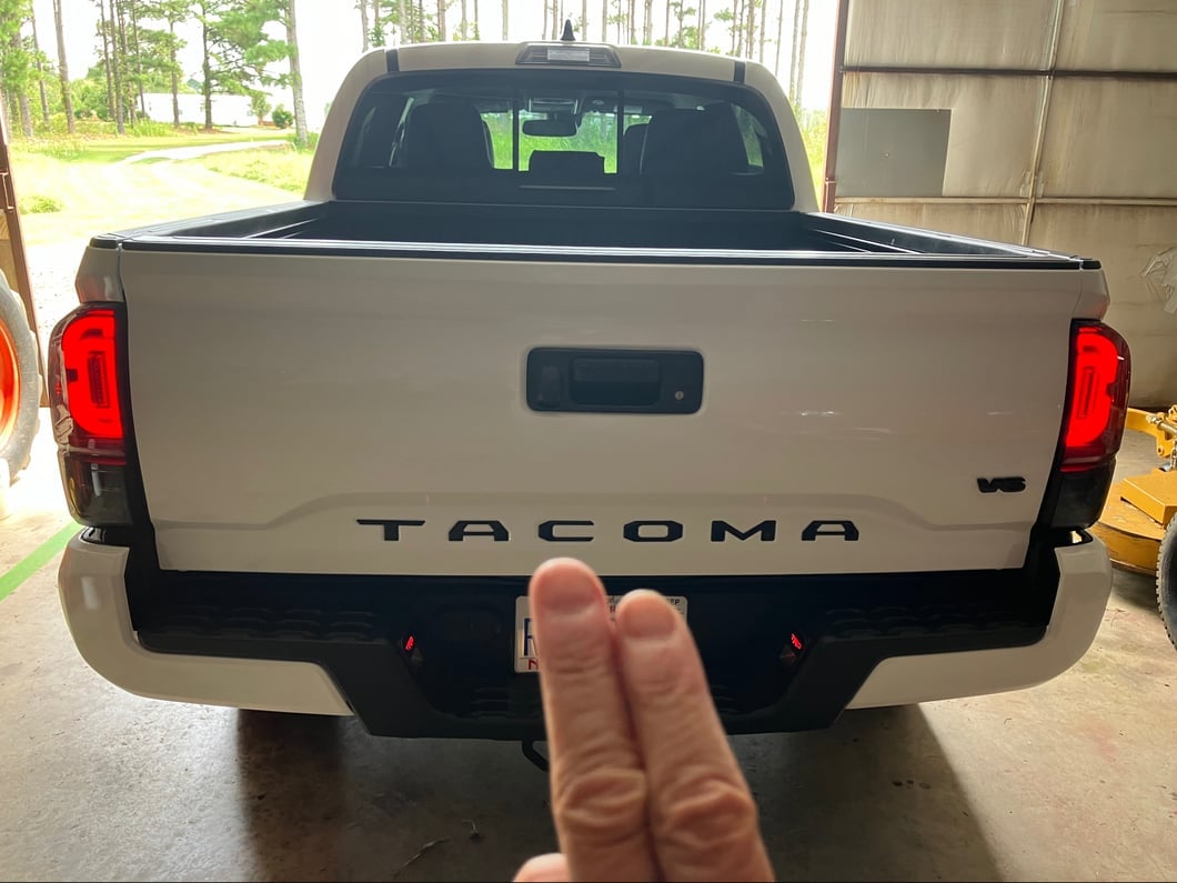Raxiom XW Series Sequential LED Tail Lights; Black Housing, Smoked Lens (16-23 Tacoma)