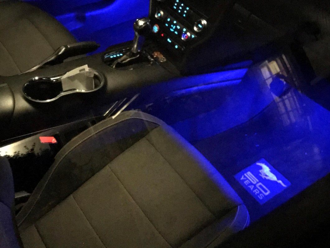 Raxiom LED Footwell Lighting Kit; Blue (15-23 Mustang)