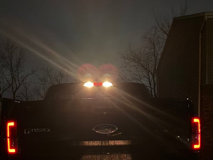 Raxiom Axial Series LED Tail Lights; Black Housing; Smoked Lens (15-17 F-150 w/ Factory Halogen Tail Lights)