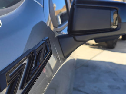 Raxiom Axial Series LED Mirror Lights; Smoked (19-25 Silverado 1500)