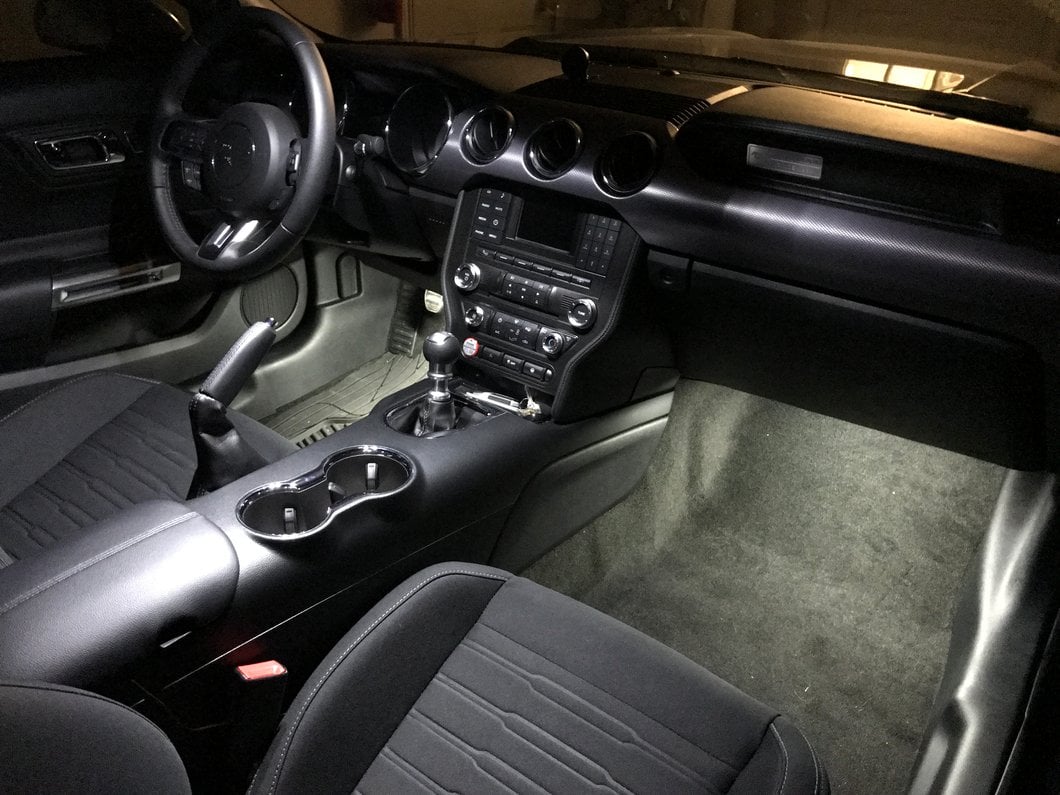 Raxiom LED Footwell Lighting Kit; White (15-23 Mustang)