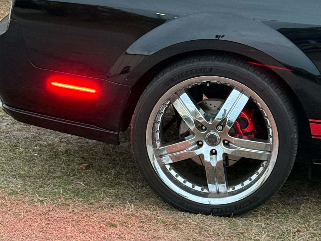 Raxiom Axial Series LED Rear Side Marker Lamp (05-09 Mustang)