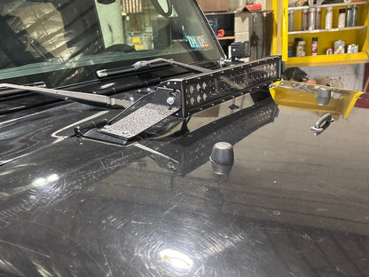 Raxiom Axial Series 20-Inch Dual-Row LED Light Bar; Combo Beam (Universal; Some Adaptation May Be Required)