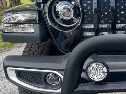 Raxiom Axial Series LED Fog Lights with Halo (20-25 Jeep Gladiator JT)