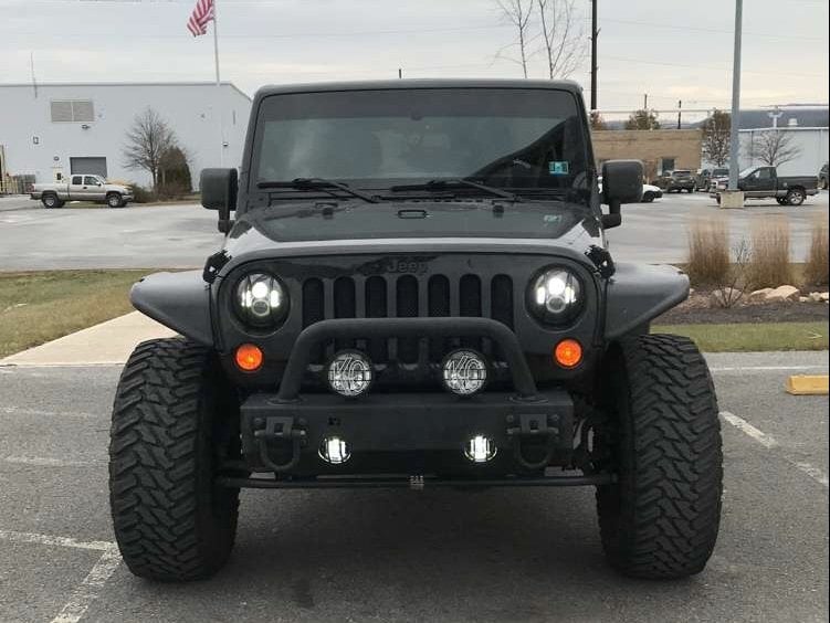 Raxiom Axial Series LED Fog Lights (07-18 Jeep Wrangler JK)