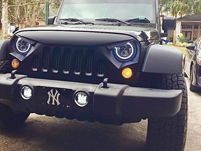 Raxiom Axial Series LED Fog Lights (07-18 Jeep Wrangler JK)