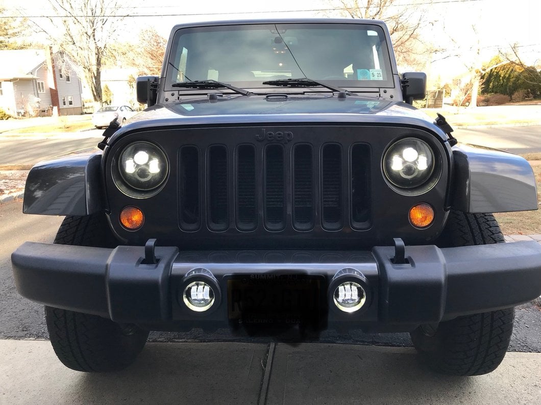 Raxiom Axial Series LED Fog Lights (07-18 Jeep Wrangler JK)