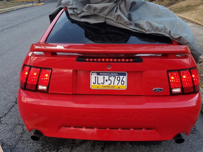 Raxiom Axial Series LED Third Brake Light; Smoked (99-04 Mustang, Excluding Cobra)