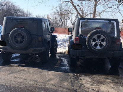 Raxiom LED Tail Lights; Black Housing; Smoked Lens (07-18 Jeep Wrangler JK)