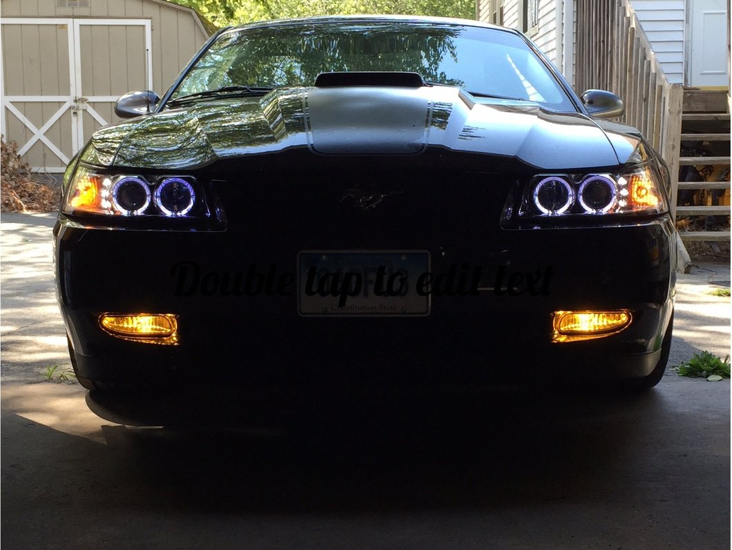 Raxiom Axial Series Projector LED Headlight and LED Tail Light Combo; Chrome (99-04 Mustang, Excluding Cobra)