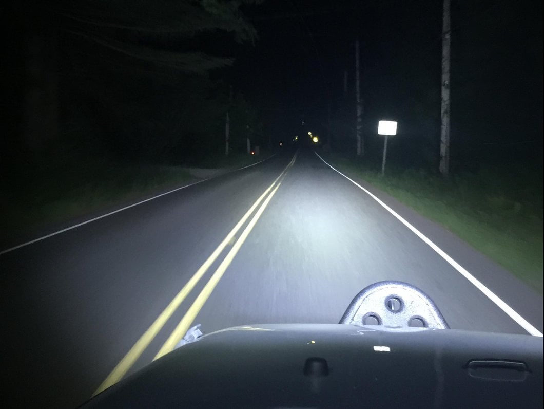 Raxiom 50-Inch Straight Dual Row LED Light Bar; Flood/Spot Combo Beam (07-18 Jeep Wrangler JK)
