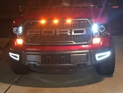 Raxiom Axial Series LED DRL Fog Lights (10-14 F-150 Raptor)