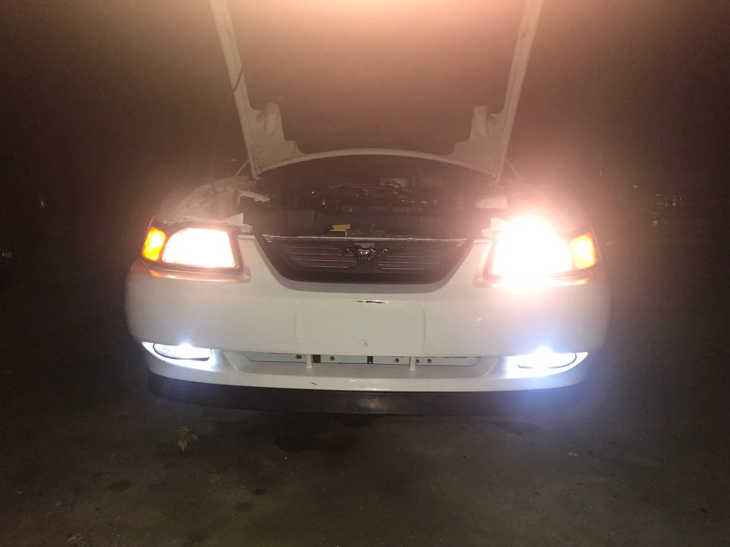 Raxiom Axial Series LED Fog Light Bulbs (94-04 Mustang, Excluding 03-04 Cobra)