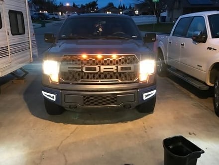 Raxiom Axial Series LED DRL Fog Lights (10-14 F-150 Raptor)