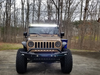 Raxiom 50-Inch Slim Straight LED Light Bar; Flood/Spot Combo Beam (Universal; Some Adaptation May Be Required)