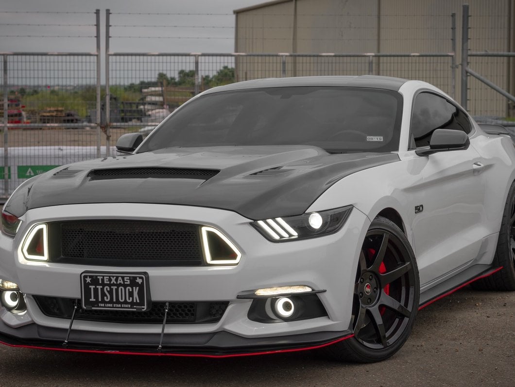 Raxiom LED Halo Fog Lights (15-17 Mustang w/ Factory Fog Lights)