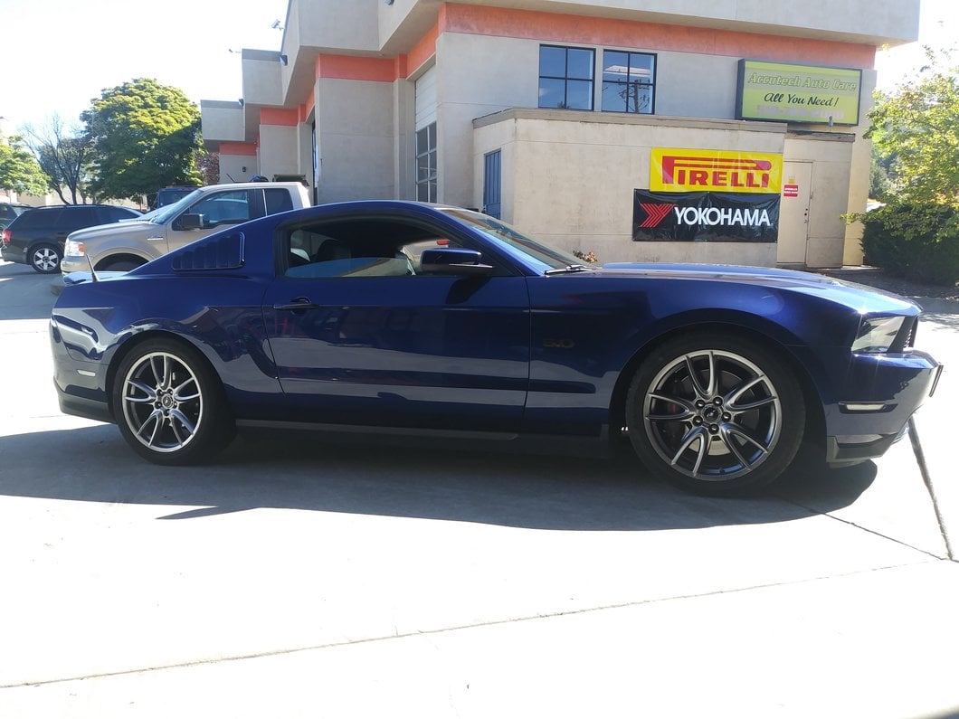 Raxiom Axial Series LED Side and Quarter Marker Lights; Clear (10-14 Mustang)